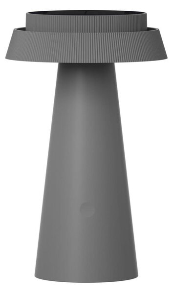 LED соларна лампа MARAKESZ LED/3,7V USB 3600 mAh 1800/2700/3000K IP54 сива