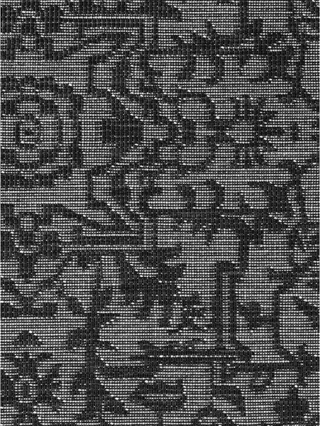 Черно-бял килим за открито и закрито 200x290 cm Duet Kona – NORTHRUGS