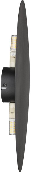 Аплик STONE 2xG9/8W/230V 30x39 см черен