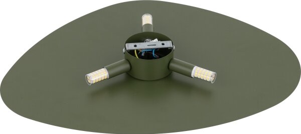 Аплик STONE 3xG9/8W/230V 37x49 см зелен