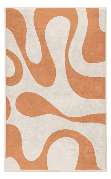 Оранжев килим подходящ за пране 60x100 cm Caramel Latte – Mila Home