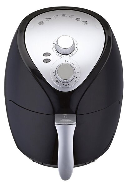 Фритюрник с горещ въздух Crown CAF-3013, 3 л. вместимост, таймер, 1300W