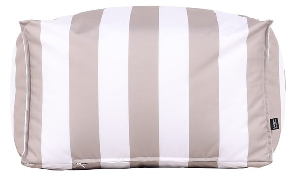 Градински чувал за сядане в бял и сив цвят – Bonami Essentials
