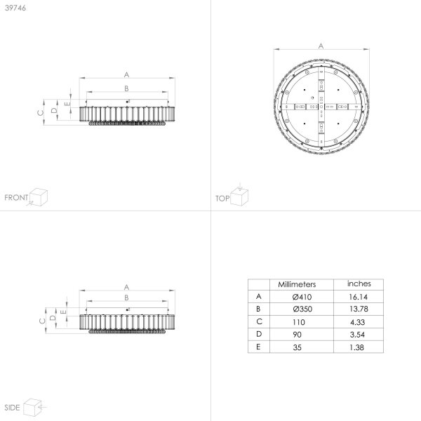 Eglo 39746 - LED Димируема лампа BALPARDA LED/23,5W/230V