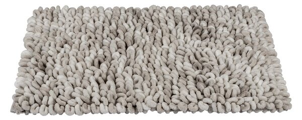 Сиво-бежов текстилен килим за баня 60x90 cm Lerici – Wenko