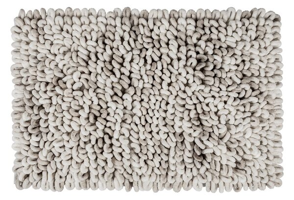 Сиво-бежов текстилен килим за баня 60x90 cm Lerici – Wenko