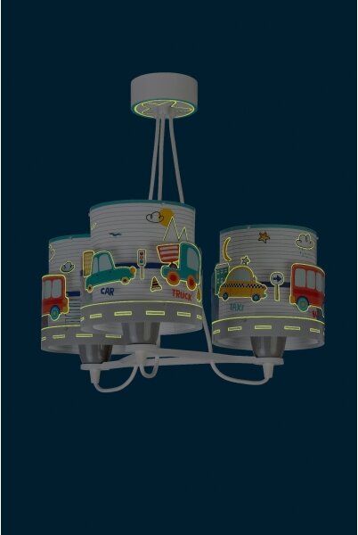 Dalber 61687 - Детски полилей BABY TRAVEL 3xE27 / 60W / 230V