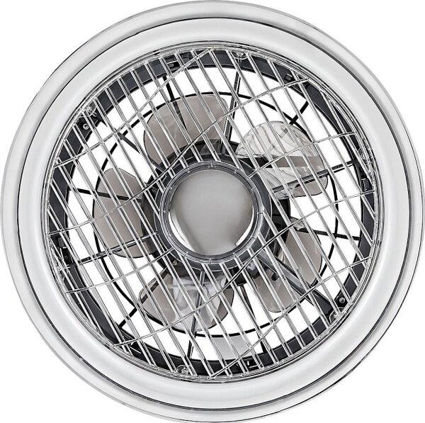 Rabalux - LED регулируемо таванно осветление с вентилатор LED/30W/230V + DO