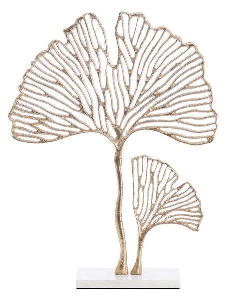 Метална статуя (височина 48 cm) Leaf – Light & Living