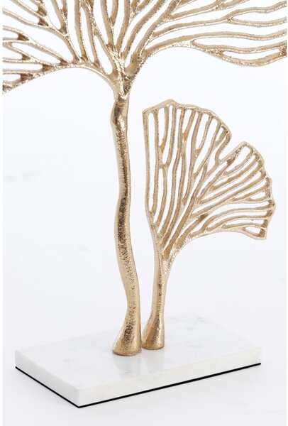Метална статуя (височина 48 cm) Leaf – Light & Living