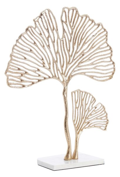Метална статуя (височина 48 cm) Leaf – Light & Living