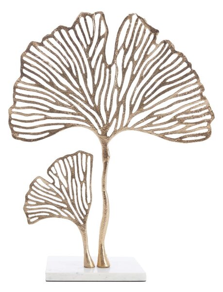 Метална статуя (височина 48 cm) Leaf – Light & Living