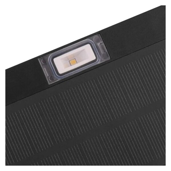 LED соларен прожектор с датчик за движение LED/3,7V 1200mAh 4000K IP65 черен