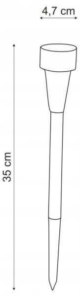 Globo 3386-6 - К-кт 6x LED Соларна лампа LED/1,2V IP44