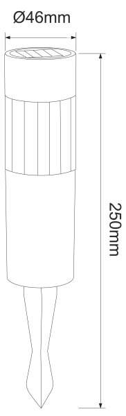Globo 33253-4 - Комплект 4 LED соларни лампи LED/0,06W/3,2V IP44