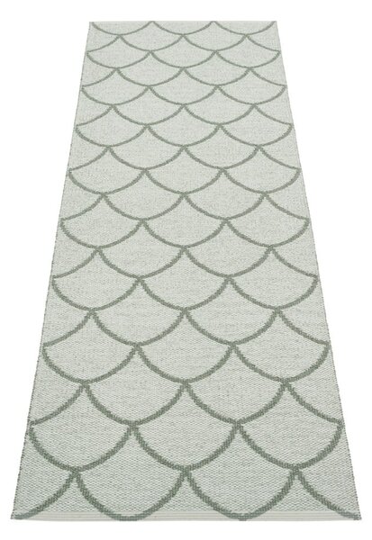 Зелена пътека за открито и закрито 70x225 cm Kotte Army Sage – Pappelina
