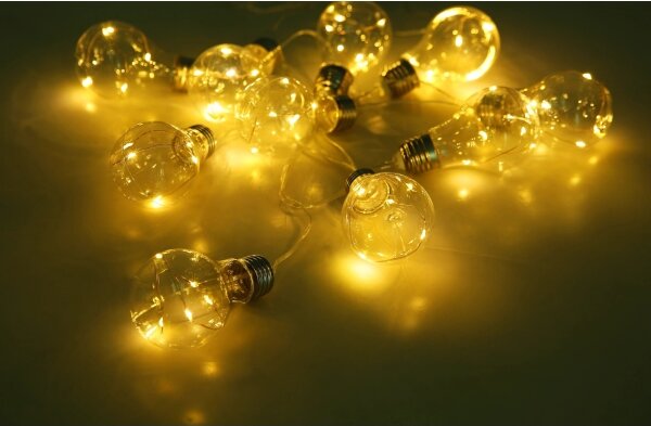 Globo 33708-10 - LED соларен гирлянд 10xLED/0,06W/3,2V IP44