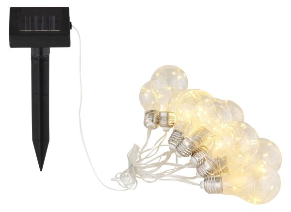 Globo 33708-10 - LED соларен гирлянд 10xLED/0,06W/3,2V IP44