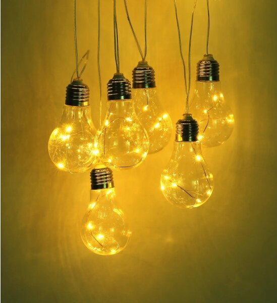 Globo 33708-10 - LED соларен гирлянд 10xLED/0,06W/3,2V IP44