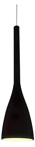 Ideal Lux - Полилей на кабел FLUT 1xE27/60W/230V Ø 14,5 см черен