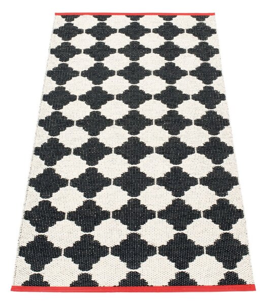 Черно-бяла пътека за открито и закрито 70x150 cm Marre Black Coral – Pappelina