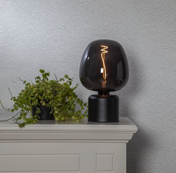 Топла LED декоративна крушка E27, 2 W Black Apple - Star Trading