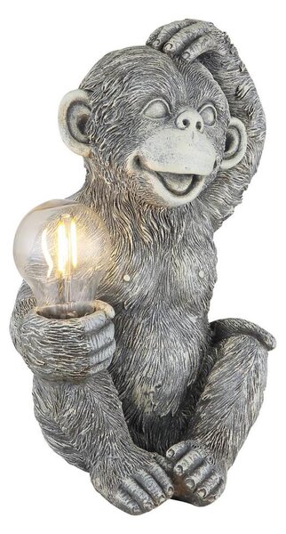 Globo 33887 - LED Соларен декорация LED/0,02W/3V IP44 маймуна