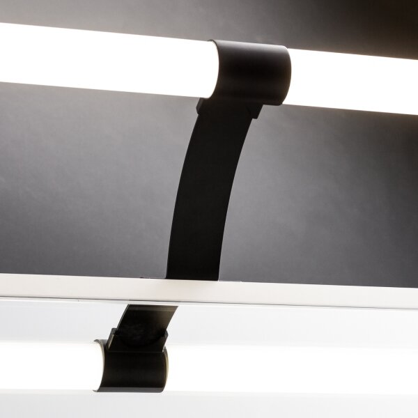 Brilagi - LED осветление за огледало за баня TUBEO LED/6W/230V 40 см IP44 черно