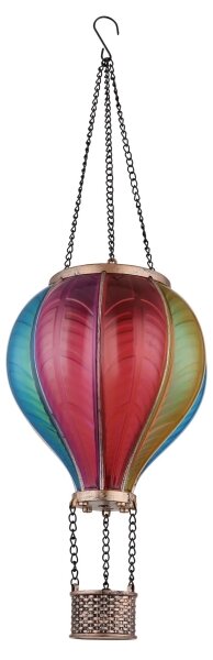 Globo 36136B - LED Соларна декорация с висулка 20xLED/0,5W/3V IP44 летящ балон