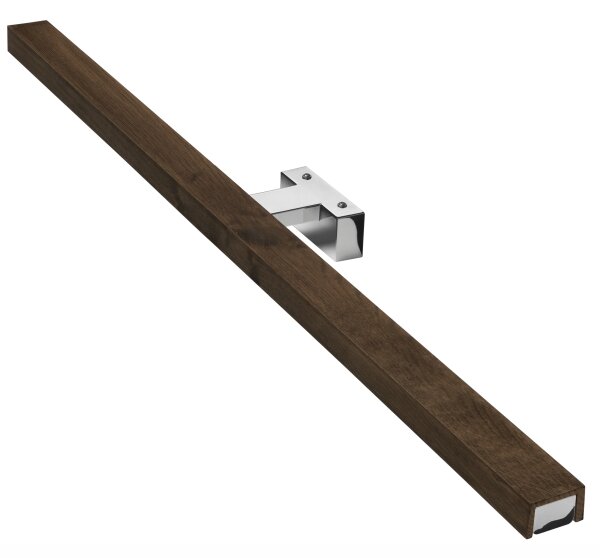 Brilagi-LED Лампа за огледало в баня WOODY MIRROR LED/15W/230V IP44 дъб/хром