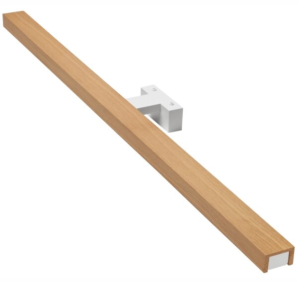 Brilagi-LED Лампа за огледало в баня WOODY MIRROR LED/15W/230V IP44 дъб/бял