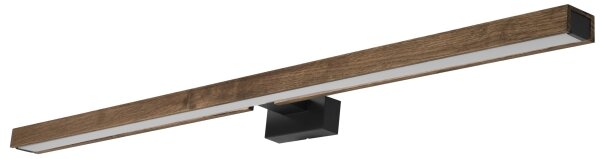 Brilagi-LED Лампа за огледало в баня WOODY MIRROR LED/15W/230V IP44 дъб/черен