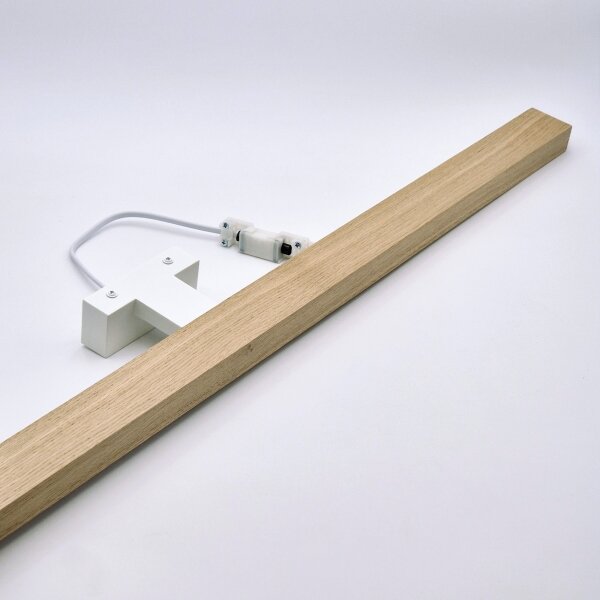 Brilagi-LED Лампа за огледало в баня WOODY MIRROR LED/15W/230V IP44 дъб/бял