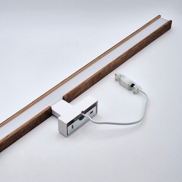 Brilagi-LED Лампа за огледало в баня WOODY MIRROR LED/15W/230V IP44 дъб/бял
