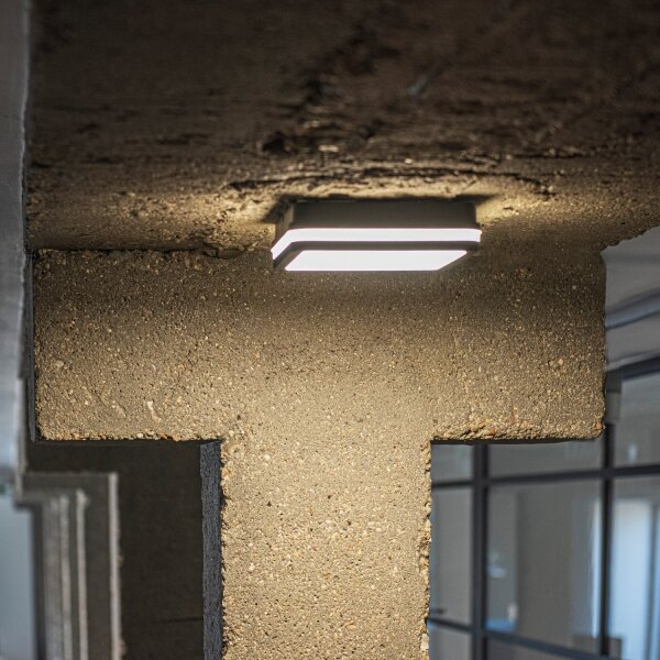 Kanlux 38787 - LED Екстериорна лампа BENO LED/12/18W/230V 3000/3500/4000K IP65 антрацит