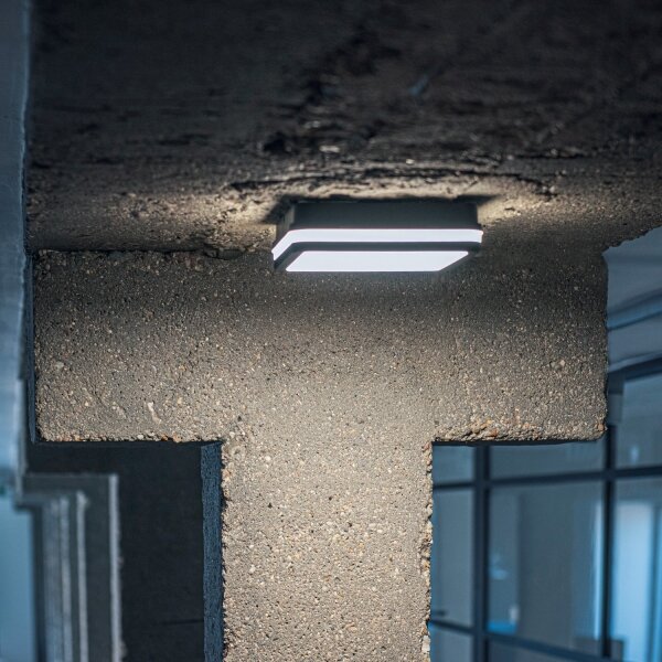 Kanlux 38787 - LED Екстериорна лампа BENO LED/12/18W/230V 3000/3500/4000K IP65 антрацит
