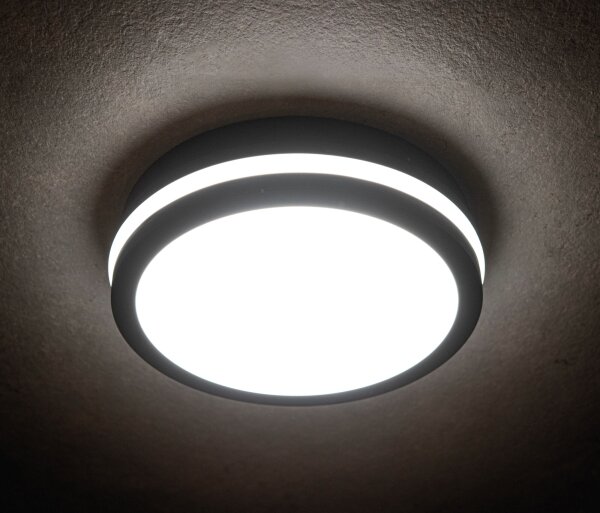 Kanlux 38789 - LED Екстериорна лампа BENO LED/12/18W/230V 3000/3500/4000K IP65 антрацит