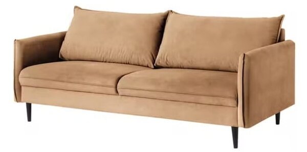 Кафяв кадифен диван 203 cm Juli – Ropez