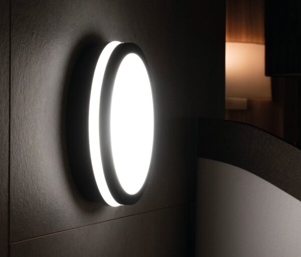 Kanlux 38789 - LED Екстериорна лампа BENO LED/12/18W/230V 3000/3500/4000K IP65 антрацит