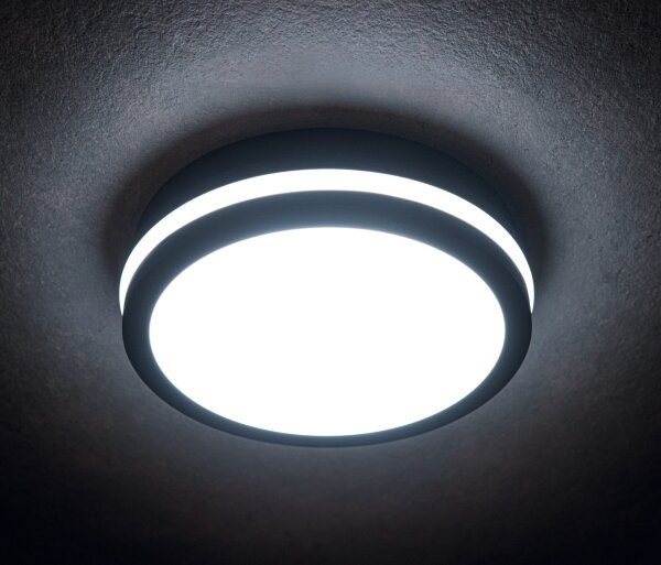 Kanlux 38789 - LED Екстериорна лампа BENO LED/12/18W/230V 3000/3500/4000K IP65 антрацит