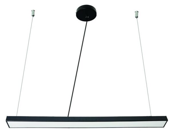 LED Пендел LED/32W/230V 4000K Ø 120 см черен