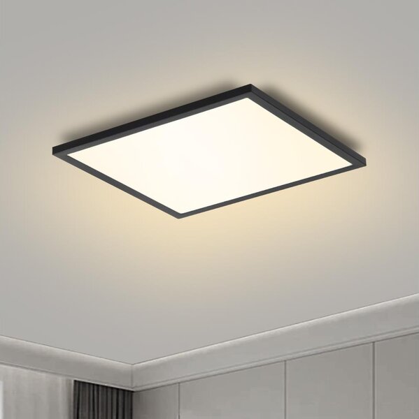 Brilagi - LED Плафониера SLIMFRAME LED/25W/230V 30x30 см черен