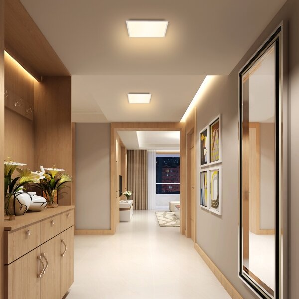 Brilagi - LED Плафониера SLIMFRAME LED/25W/230V 30x30 см бял