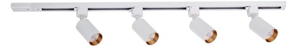Точково осветително тяло за шинна система TRACER 4xGU10/10W/230V 1 m бяло