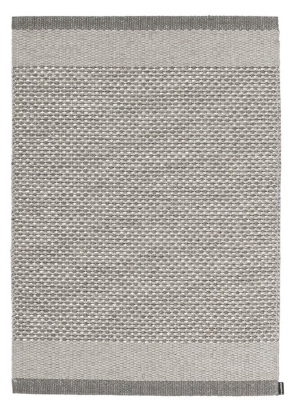 Сив килим за открито и закрито 60x85 cm Edit Warm Grey – Pappelina