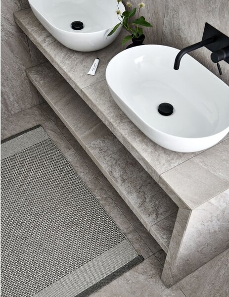 Сива пътека за открито и закрито 70x300 cm Edit Warm Grey – Pappelina