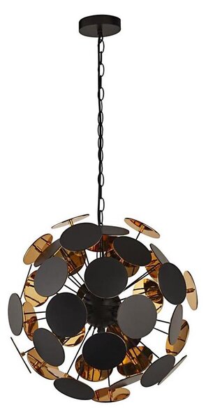 Searchlight 3074-4BG - Подвесен полилей на кабел DISCUS 4xE14/60W/230V