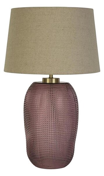 Searchlight EU44652PI - Настолна лампа AMETHYST 1xE27/60W/230V