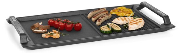 Klarstein Delicatessa Grill Pan, грил плоча, аксесоари за индукционен плот, черен