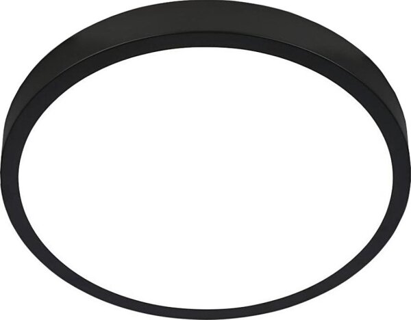 Briloner 3709-015 - LED RGBW Димируем плафон LED/22W/230V черен + д.у